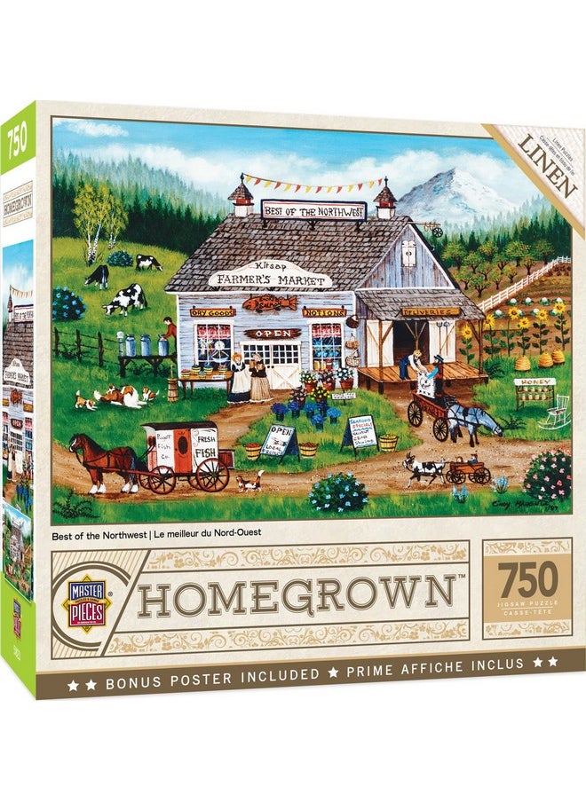 MasterPieces - Masterpieces 750 Piece Jigsaw Puzzle For Adults and Family - Best Of The Northwest - 18"x24" - Image 1