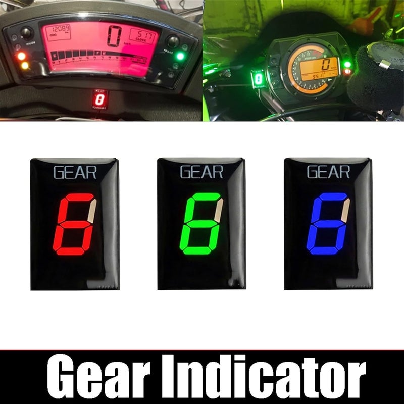 Wivplex Digital Gear Indicator for Suzuki Motorcycles - Image 3