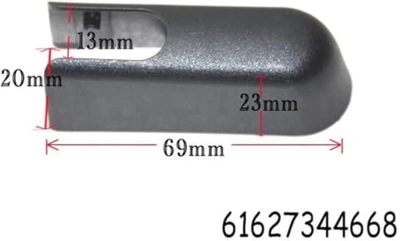 Wivplex Rear Windshield Wiper Arm Cover Cap for MINI Countryman F60 - Image 4