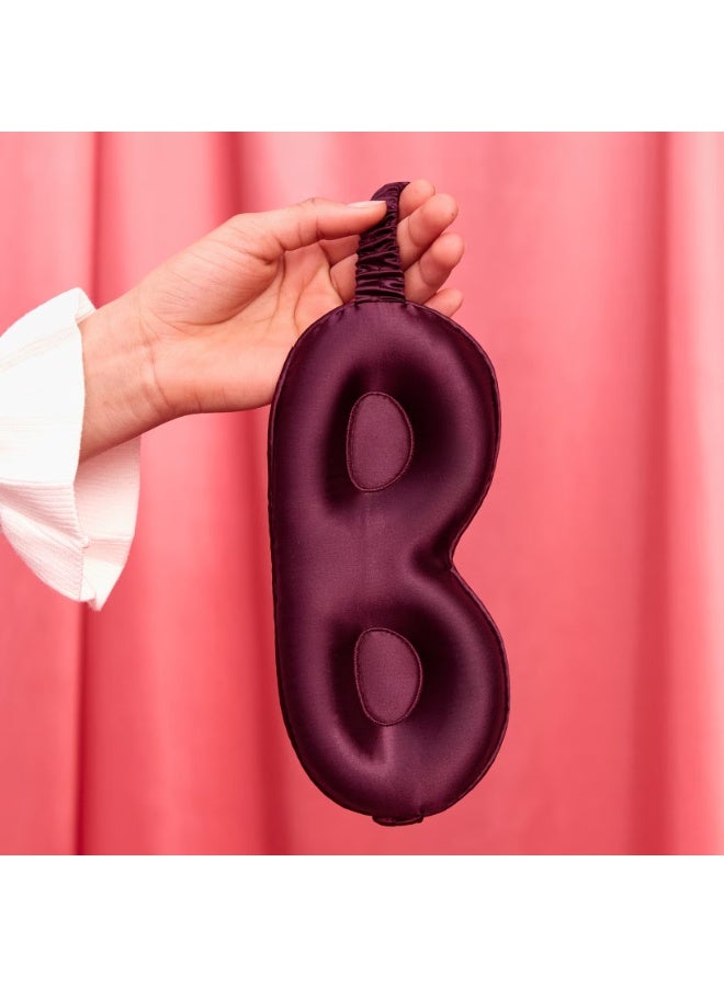 slip pure silk contour sleep mask - crimson - Image 4