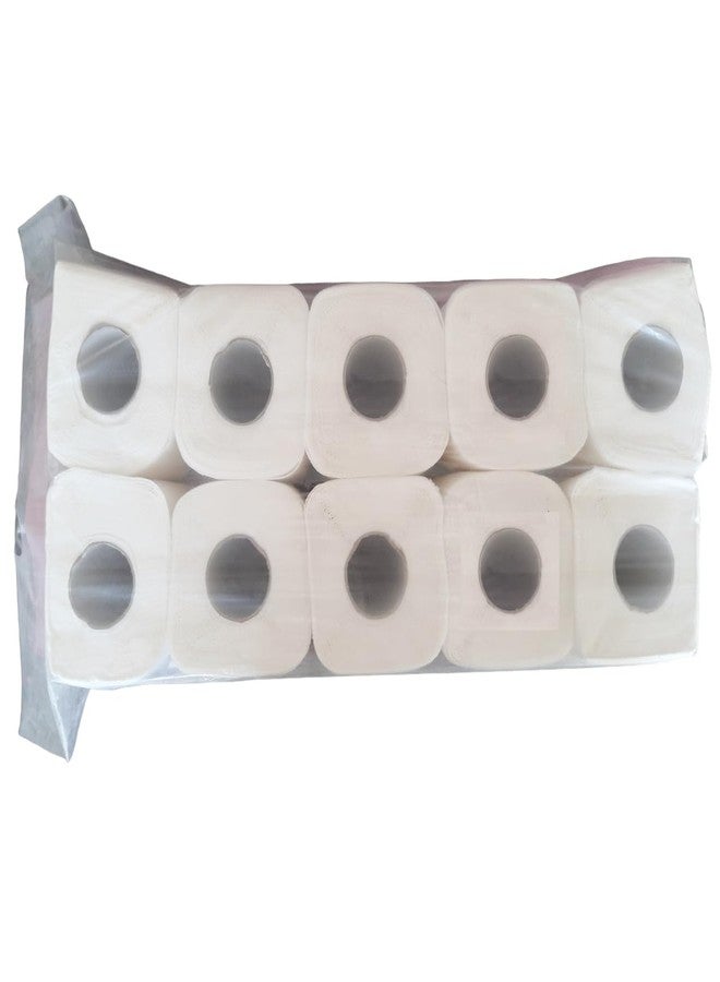 Zxtor Diamond 2 Ply Soft, Hygienic & Absorbent Toilet Tissue Paper Roll - Pack of 10 (215 Pulls Per Roll, 2150 Sheets) (Pack of 1) - Image 3