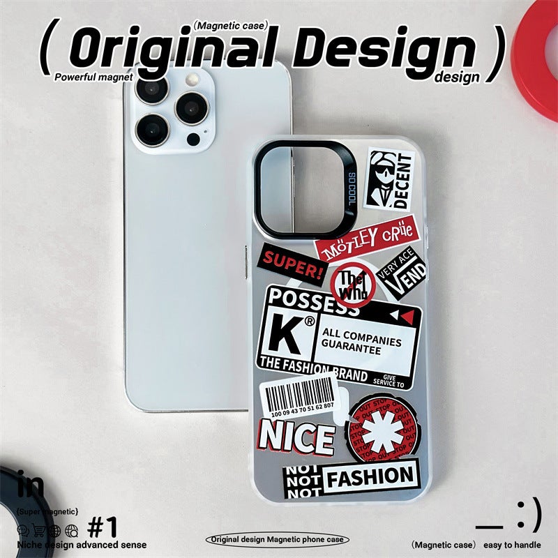 Zhitai Apple 16/15 Magnetic Scrub Laser iPhone Case 14Promax for Huawei P70Pro - Image 4