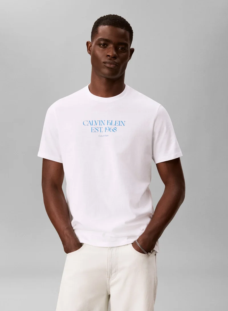 1968 Logo Graphic Crew Neck T-Shirt