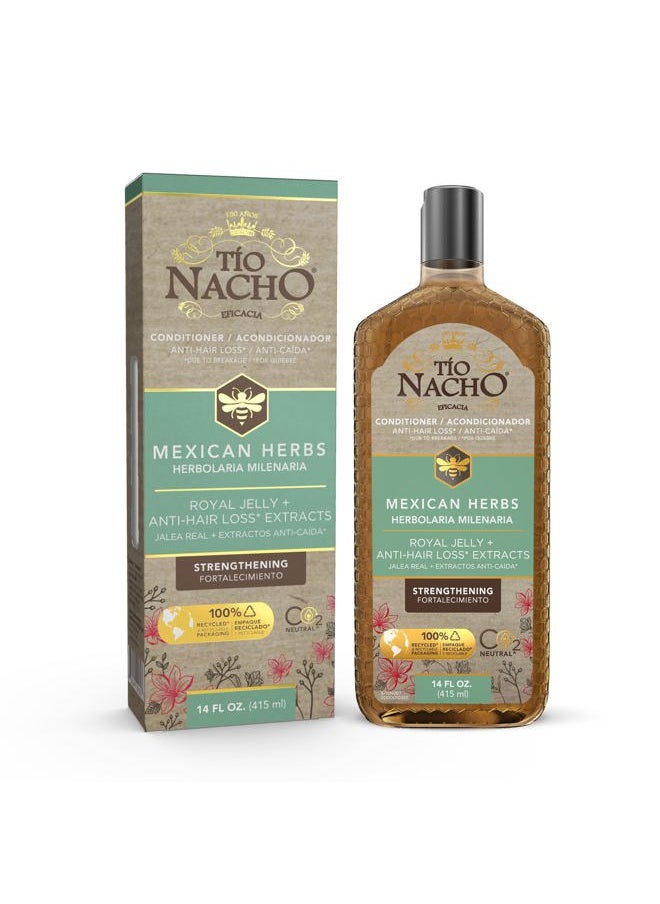 Tio Nacho Mexican Herb Hair Strengthening Conditioner with Royal Jelly, 14 Ounces, YELLOW (GEN1697)  - Image 1