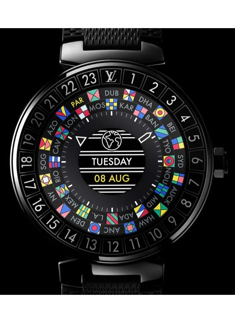 Generic - Waterproof Smartwatch For Men Tracker With Full Touch Color Screen - Image 1