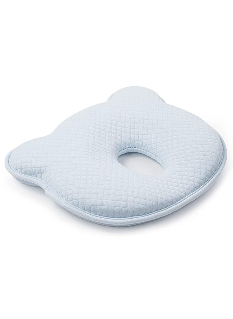 general Baby Shape Pillow, Baby Feeding Pillow, Bear Shape Memory Foam Material Bed Pillow, 3D Multifunctional Outdoor Flat Head Prevents Pillow, Moisture Wicking Away Baby Pillow - Image 2
