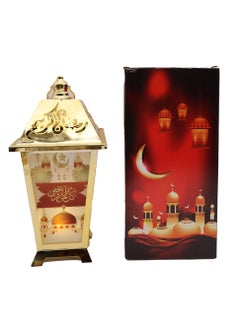 يوويل فانوس رمضان، مصباح زينة رمضان، مصباح زينة العيد، للاستخدام الداخلي والخارجي  - Image 4