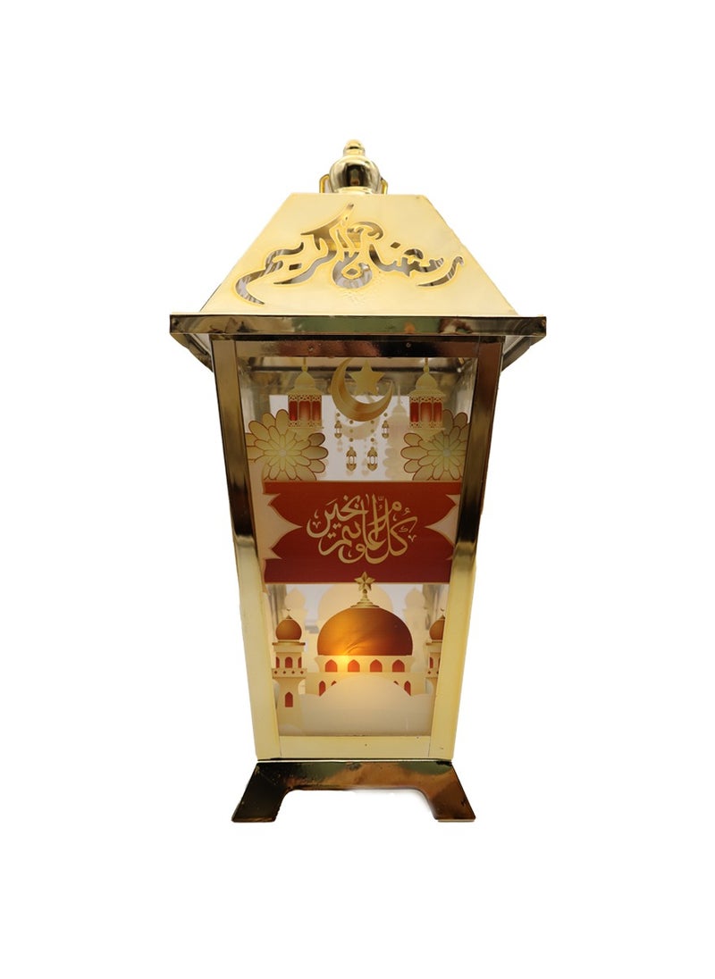 Yuwell Ramadan Lantern Ramadan Decoration Light Eid Decoration Lantern Lamp For Indoor And Outdoor Use  - Image 1