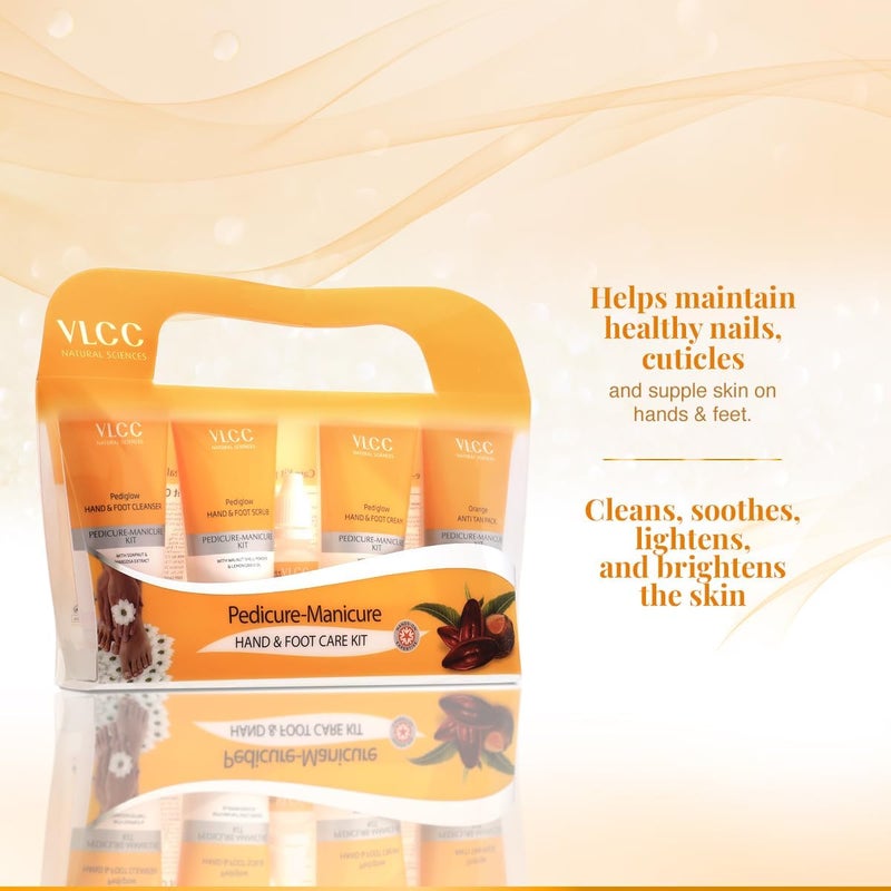 VLCC Quick use-switch compatible build Pedicure-Manicure Hand & Foot Kit((150gm+60ml)) Balanced universal design - Image 2