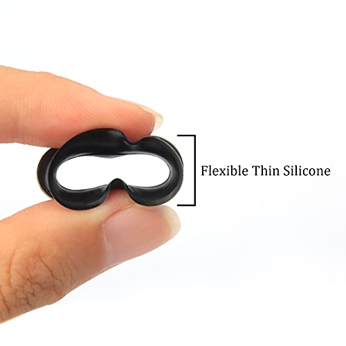 COCHARM 20 PCS Thin Silicone Ear Plugs Tunnels Double Flared Flexible Tunnel Ear Stretching Plug Gauge Body Piercing Jewelry 1/2"(12MM) - Image 3