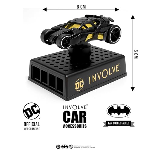 Involve your senses Involve DC 2008 Tumbler Batmobile Car Perfume | OFFICIAL DC MERCHANDISE | Car Fresheners | Car Accessories 2025 | Car Dashboard Decoration - Image 3