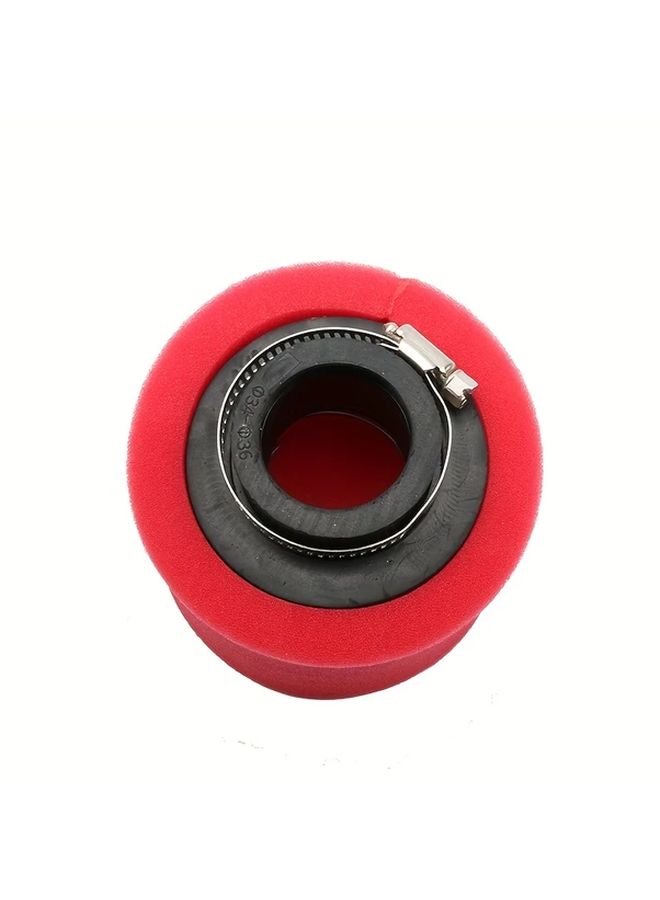 Motorcycle Air Filter Sponge Cleaner Foam 48mm Curved Mouth Black - Image 4