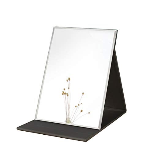 Zcooooool Large Portable Super HD Mirror - Multi Stand Angle Hand Free/Handheld/Tabletop Foldable Mirror 6.9x4.9 Inch - Image 1