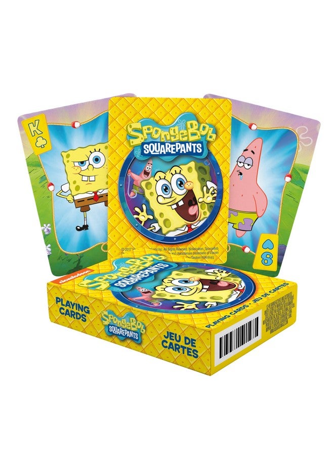 Aquarius AQUARIUS SpongeBob Playing Cards - SpongeBob SquarePants Themed Deck of Cards for Your Favorite Card Games - Officially Licensed SpongeBob Merchandise & Collectibles - Image 1