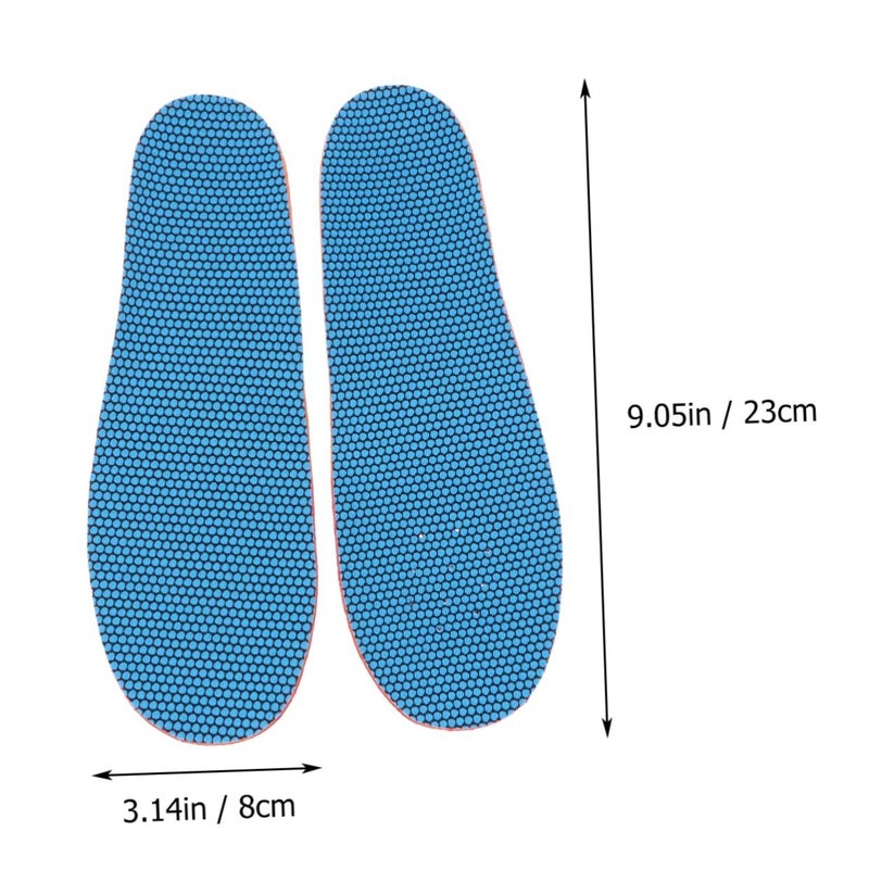Kids Breathable Corrective Insoles For Children Anti Slip Foot Care Shoe Pads Size 32 35 Pressure Relief - Image 3