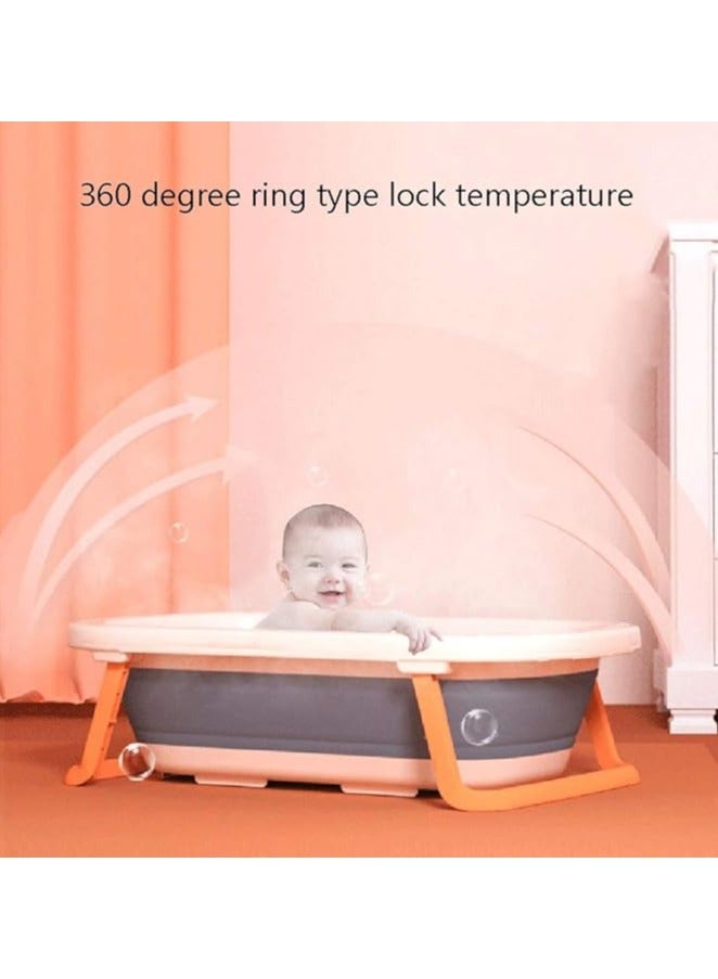 Whynot Portable Foldable Baby Bathtub with Soft Cushion – Durable & Space-Saving Design | Multicolor | Suitable for 0-5 Years Old - Image 5