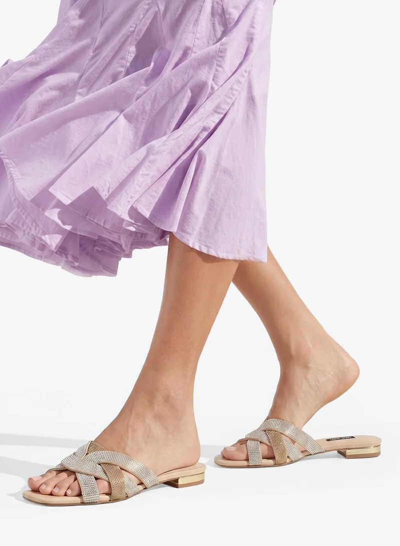 Multi Strap Flat Sandals