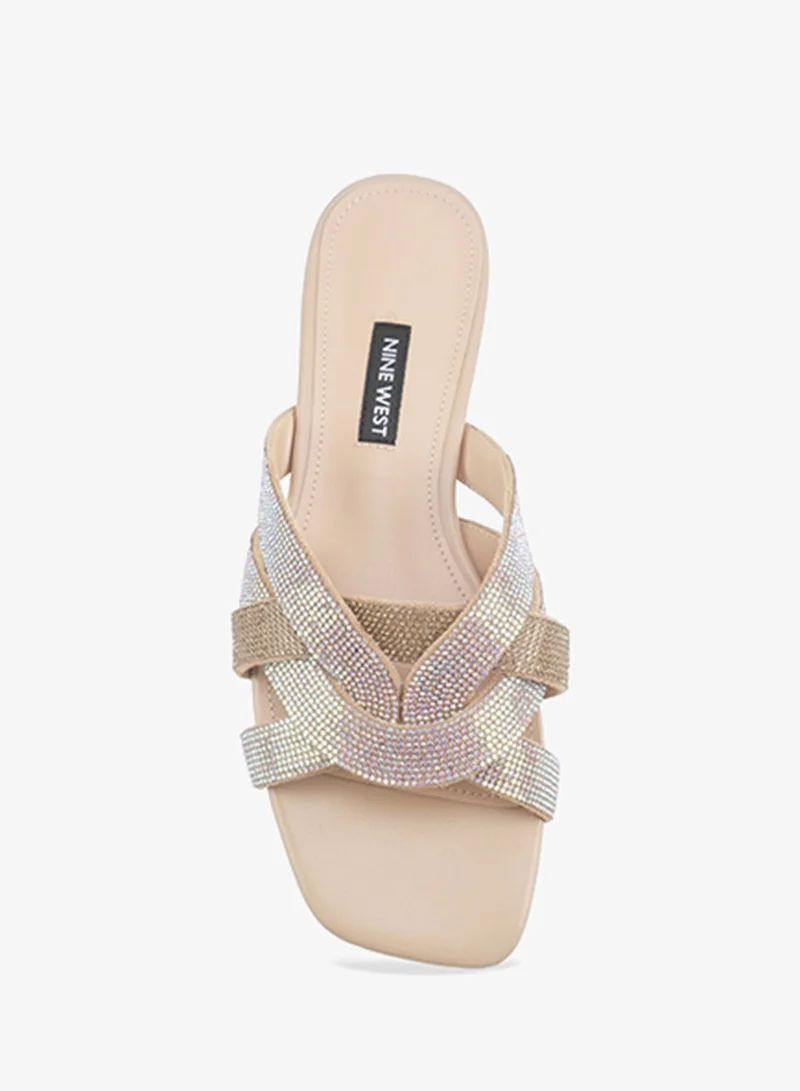NINE WEST  Multi Strap Flat Sandals for Women | Best Price UAE