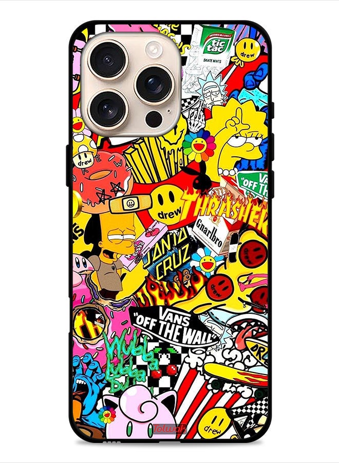 Tolwak Apple iPhone 16 Pro Protective Case Cover Off The Wall - Image 1