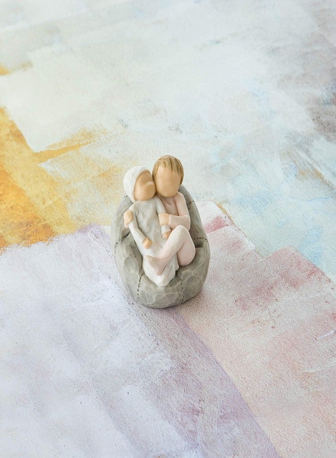 Willow Tree My New Baby (Blush), Lots to Learn to Love to Grow Together, Celebrates, Shows Caring Relationship Between Older Sibling and Younger Siblings, Sculpted Hand-Painted Figure - Image 2