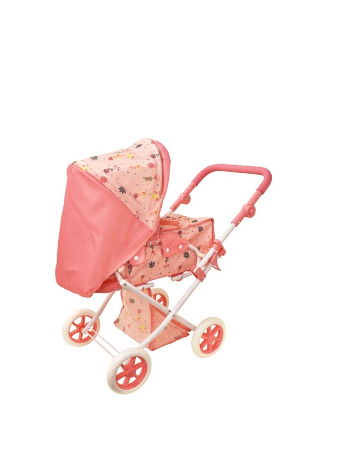 dolls world Deluxe Folding Pram For Dolls Up To 18 inch from Peterkin gift for kids of Age above 3 years - Image 3