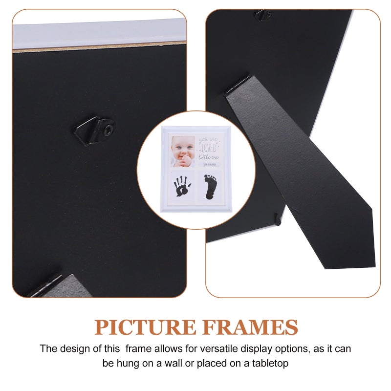 Newborn Handprint Frame: 10.8x9.1x1 Inch White - Sturdy Break-Resistant Newborn Keepsake for Cherished Baby Milestone Display - Image 5