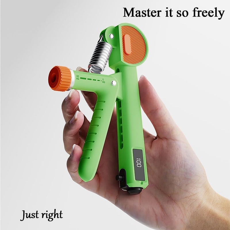 2PCS Adjustable Resistance Hand Grip Strengthener Trainer Kit for Strong Wrists - Image 4