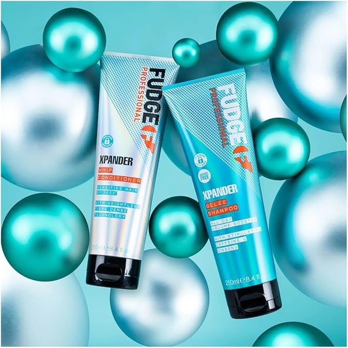 Fudge Professional Xpander Volumizing Conditioner 180 Percent Denser Hair for Fine Flat Hair ColourLock and Bond Repair Technology 250 ml - Image 2