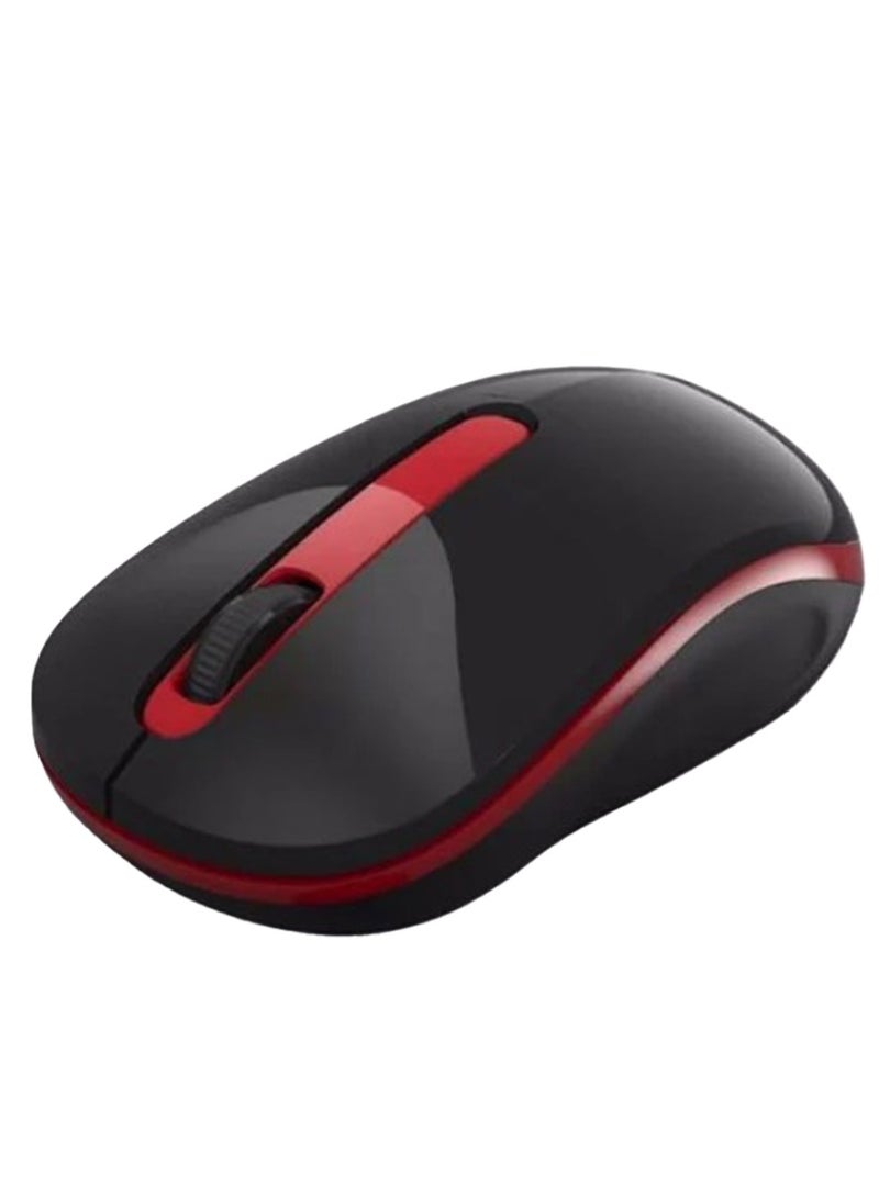Forev Computer office mouse wireless  ,  FV-188 , gaming mute mini multimedia portable mouse - 15m distance , 1600 DPI , 3 button  - Image 1