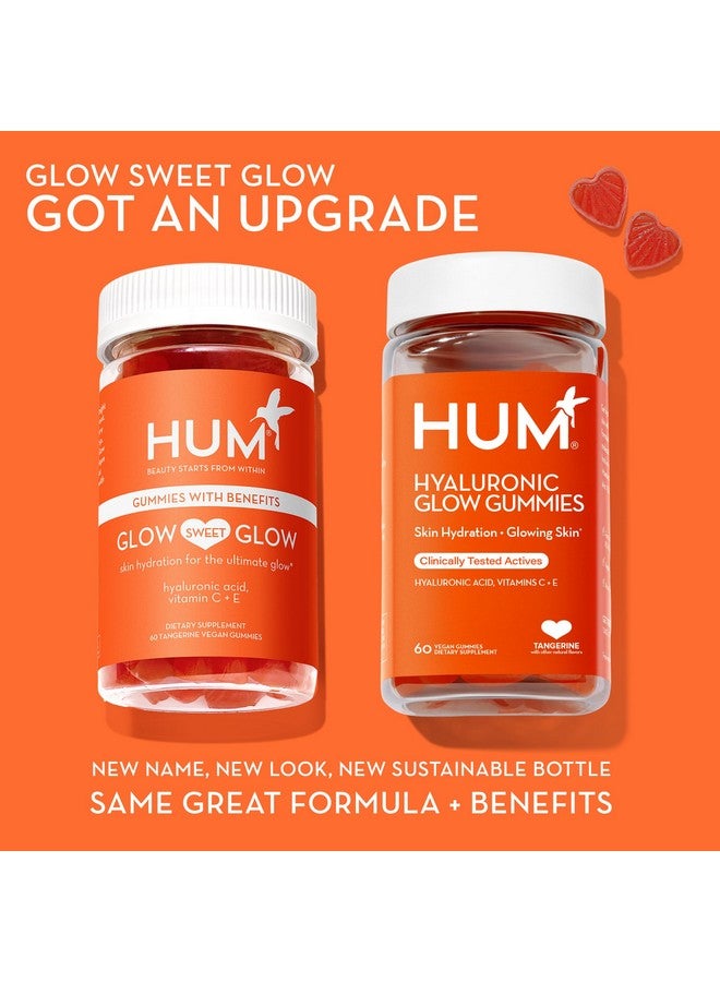 HUM Hyaluronic Glow- Hydrating Skin Supplements for Supporting Collagen Production - Antioxidant-Rich Vitamin C & E for Radiant Glowing Skin - (60-Count) - Image 3