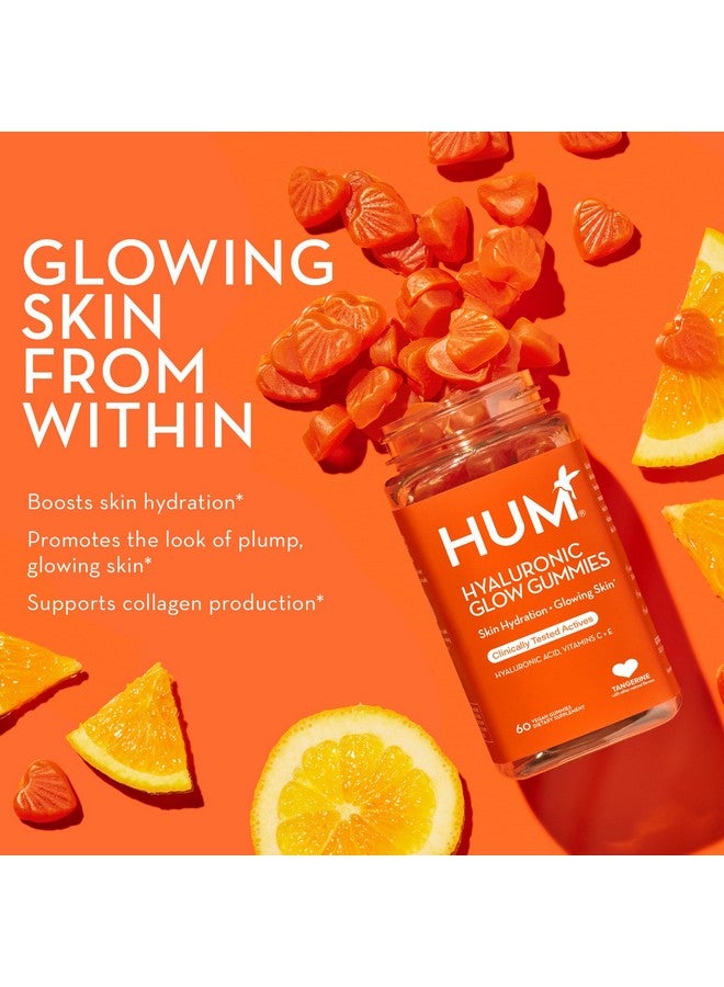 HUM Hyaluronic Glow- Hydrating Skin Supplements for Supporting Collagen Production - Antioxidant-Rich Vitamin C & E for Radiant Glowing Skin - (60-Count) - Image 5