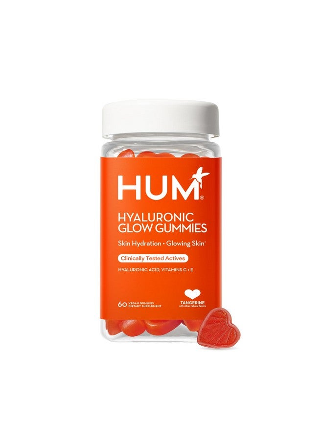 HUM Hyaluronic Glow- Hydrating Skin Supplements for Supporting Collagen Production - Antioxidant-Rich Vitamin C & E for Radiant Glowing Skin - (60-Count) - Image 1