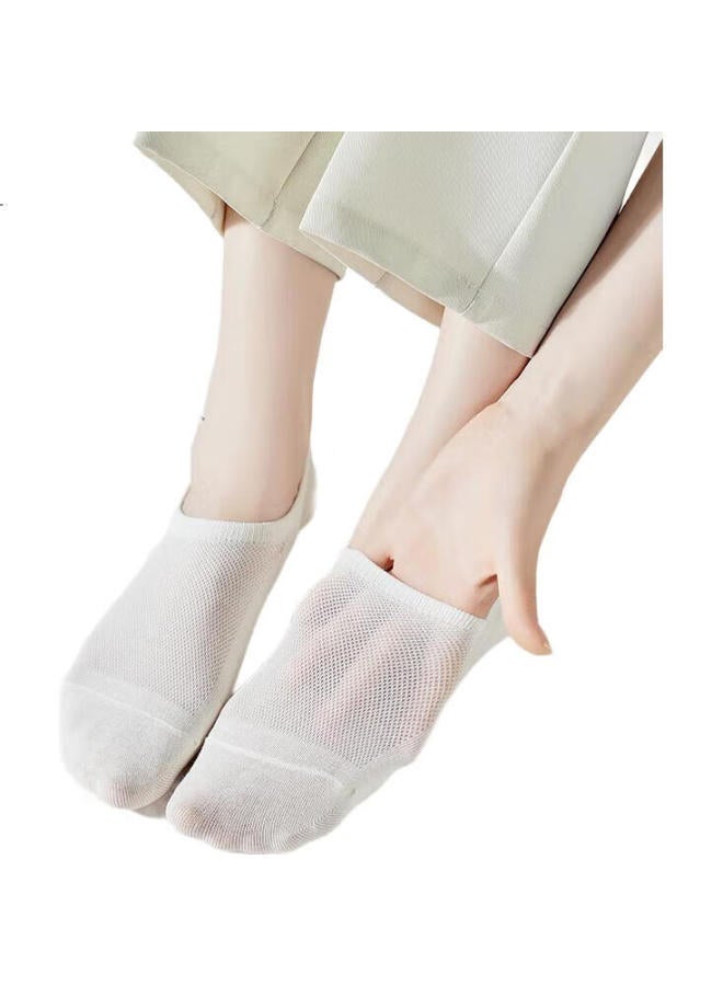 A Fish Women'S 7A Grade Antibacterial And Odor-Resistant Cotton Socks Spring Summer Season Boat Socks Breathable Sports Cotton Socks Absorb Sweat - Image 1