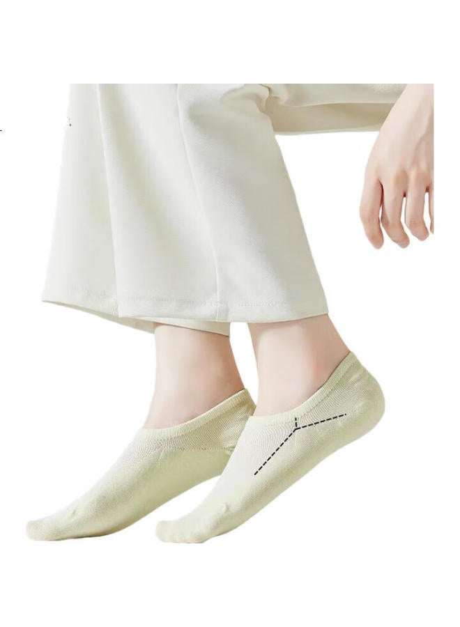 A Fish Women'S 7A Grade Antibacterial And Odor-Resistant Cotton Socks Spring Summer Season Boat Socks Breathable Sports Cotton Socks Absorb Sweat - Image 2