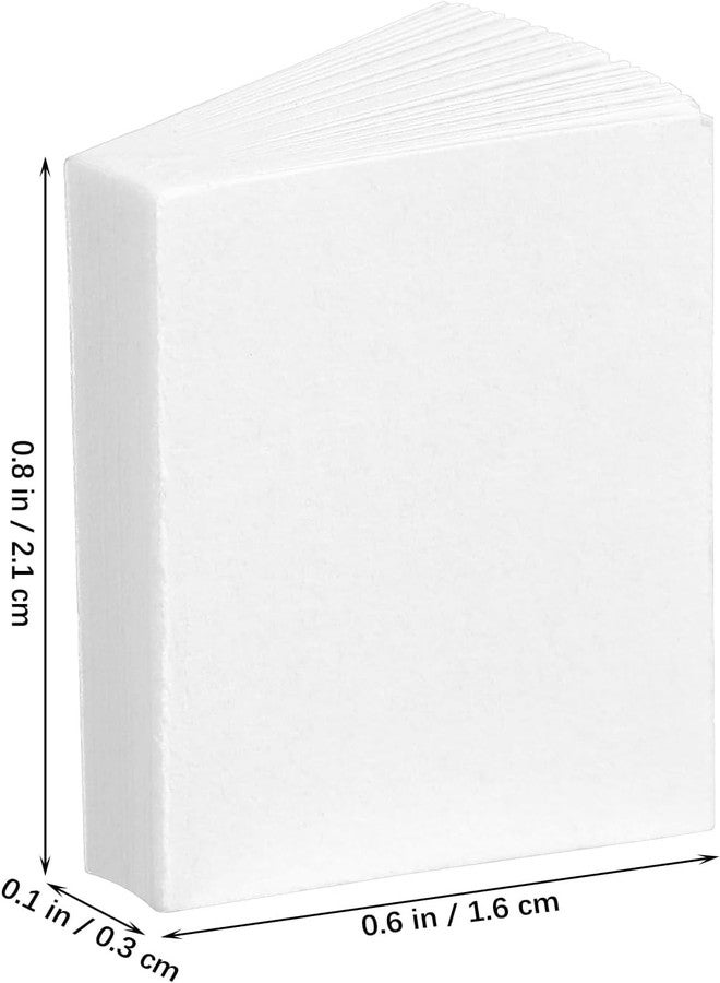 Pluzmecalm 30PCS Mini Dollhouse Books, 1:12 Scale Blank Miniatures Dollhouse Books Tiny Blank Notebook for Doll House Bookshelf Decoration - Image 2
