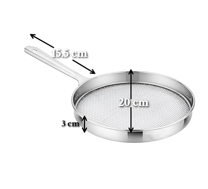 Kitchen Cooking Papad Roaster Roti Grill Brinjal Roaster Baigan Bharta Grill Roti Jali -(Pack of-1)  - Image 2