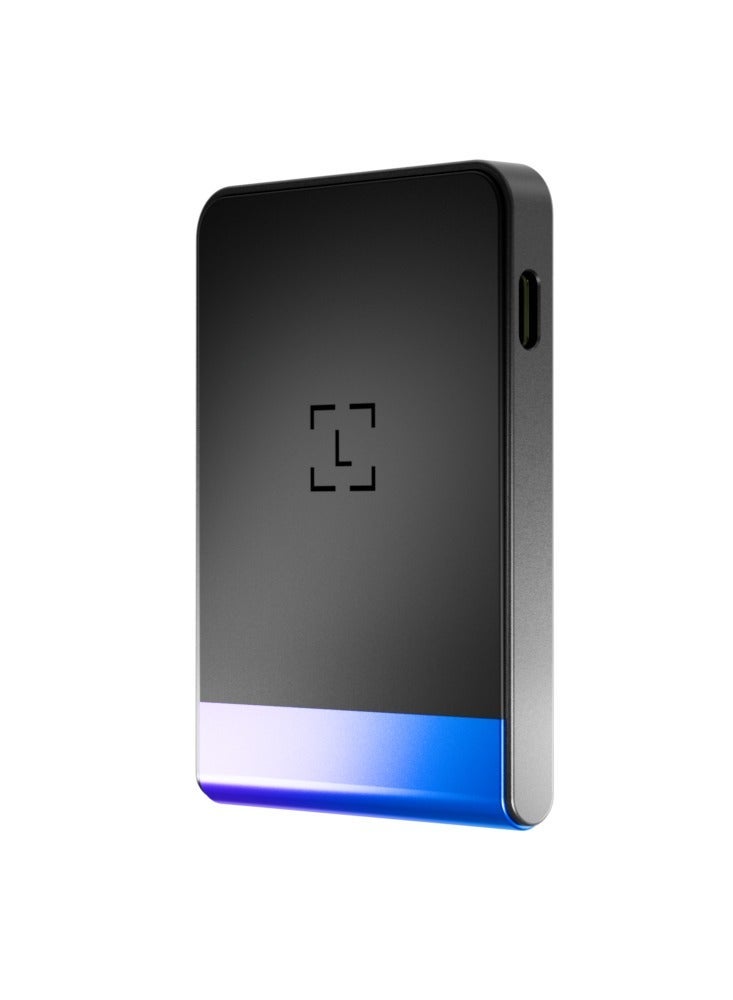 Ledger Flex Hardware Wallet | $70 BITCOIN REWARD FROM LEDGER | 2.84" TouchScreen + Recovery Key, Bitcoin Security, World's Safest Crypto Wallet, Bluetooth Connection, for iOS & Android - Neptune Blue - Image 3