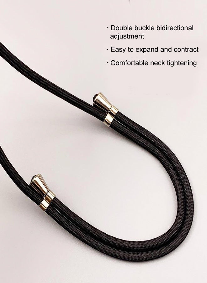 Universal phone lanyard, messenger-style phone lanyard, multi-functional nylon patch adjustable shoulder strap, compatible with most smartphones - Image 3