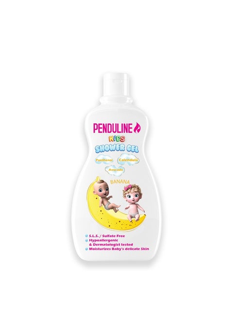 Penduline Kids Shower Gel Banana | 300 Ml | Sulfate Paraben Free |Cleansing and moisturizing