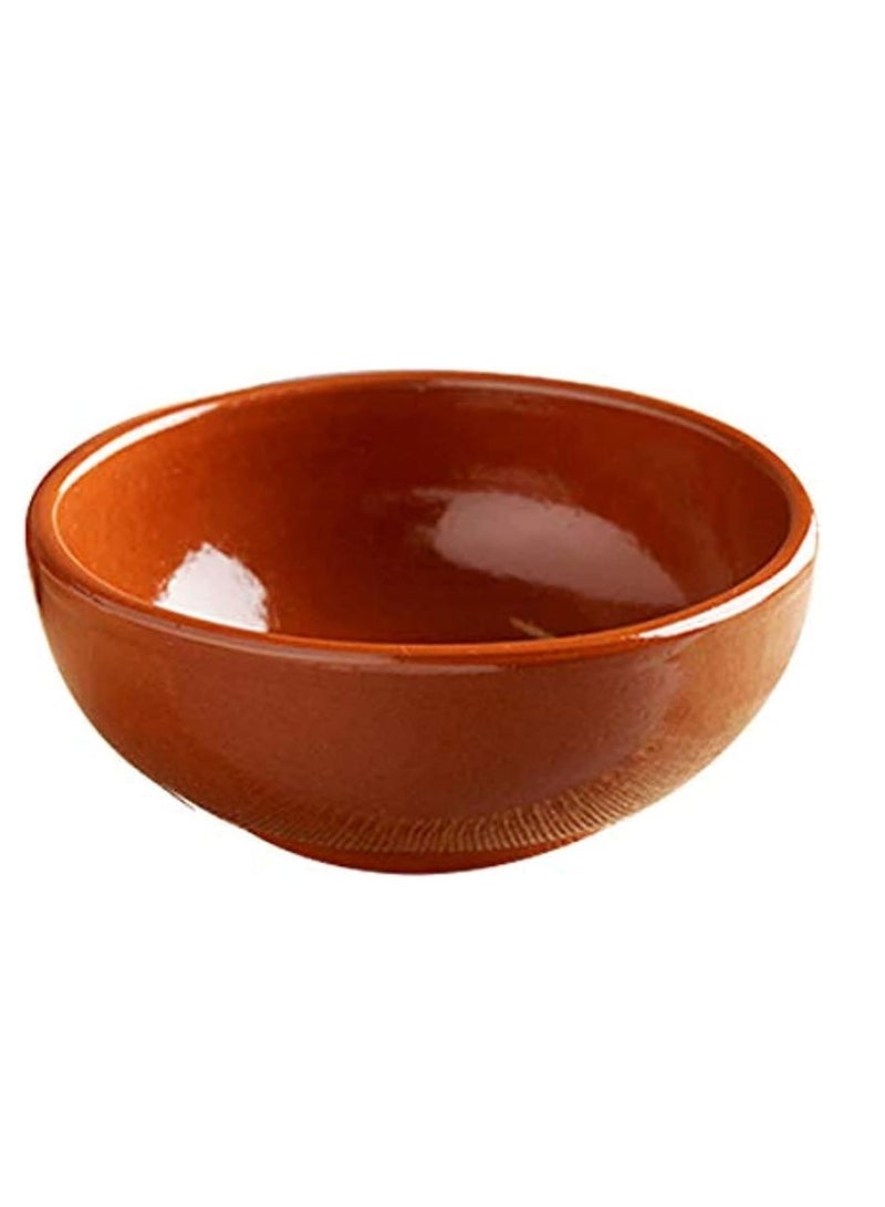 Regas Mud Clay Footed Soup Bowl Made In Spain-11CM - Image 1