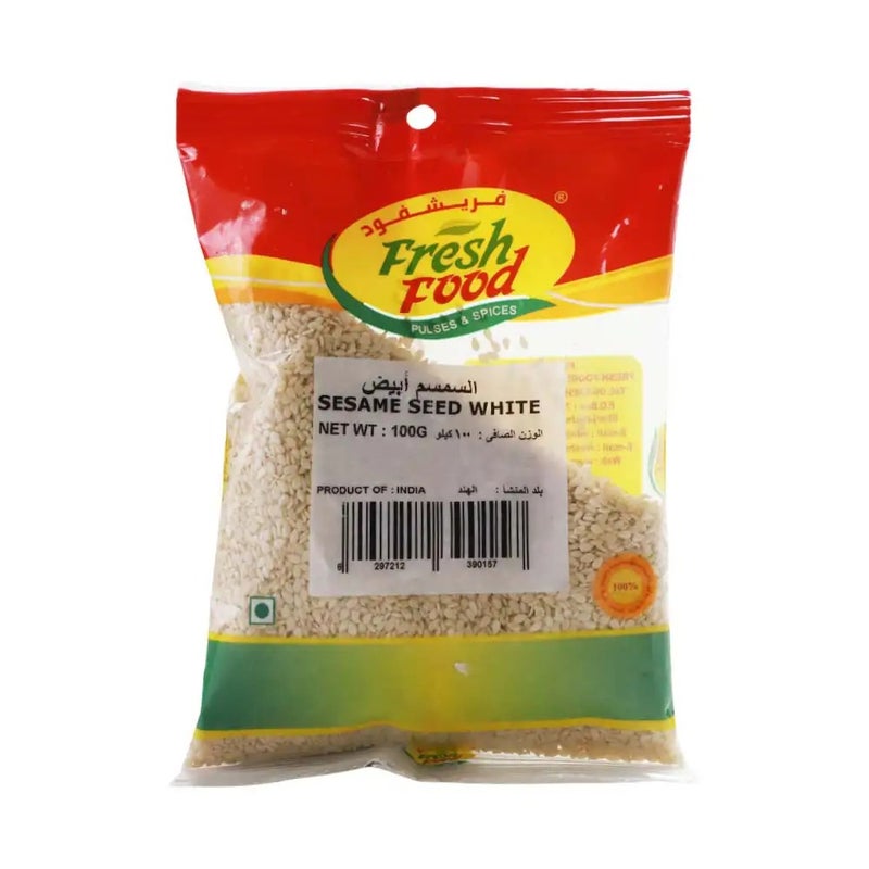 Fresh بذور السمسم الأبيض الطازجة - 100 جرام - Image 1