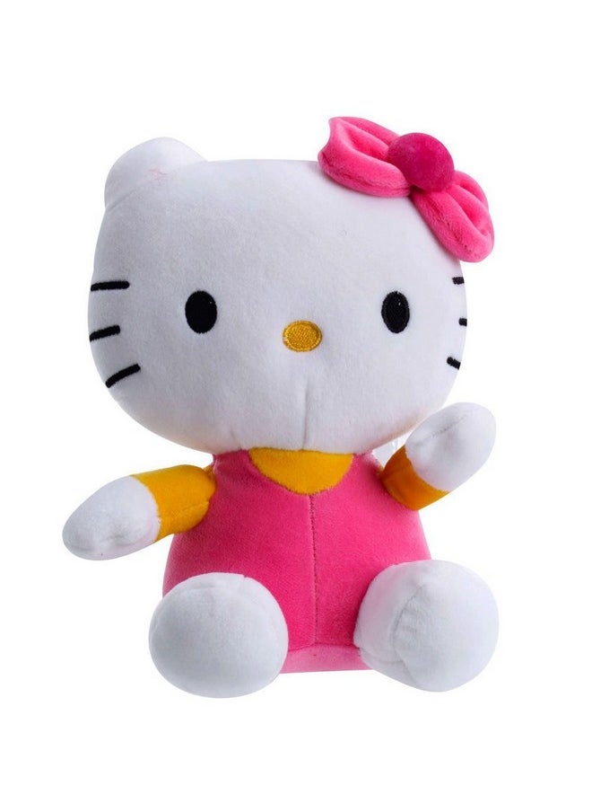 SANA SANA Soft Plush Stuffed Cute Kitty for Kids & Gifts (Dark Pink, 26cm)  - Image 1