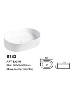 DANUBE HOME Milano Countertop Art Basin -8183  - Image 3