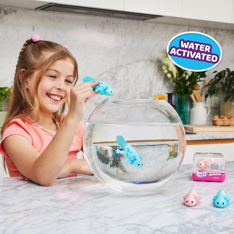 Zuru - Pets Alive Swimming Axolotls 2 Colors (Only One will Sent) - 9556 - Image 3