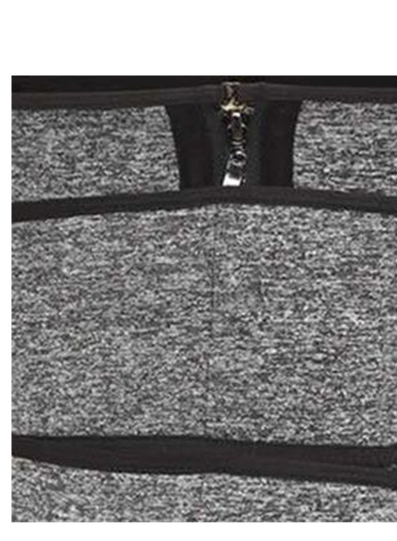 Waist trainer sports postpartum body shaping double belt zipper abdominal girdle - Image 4