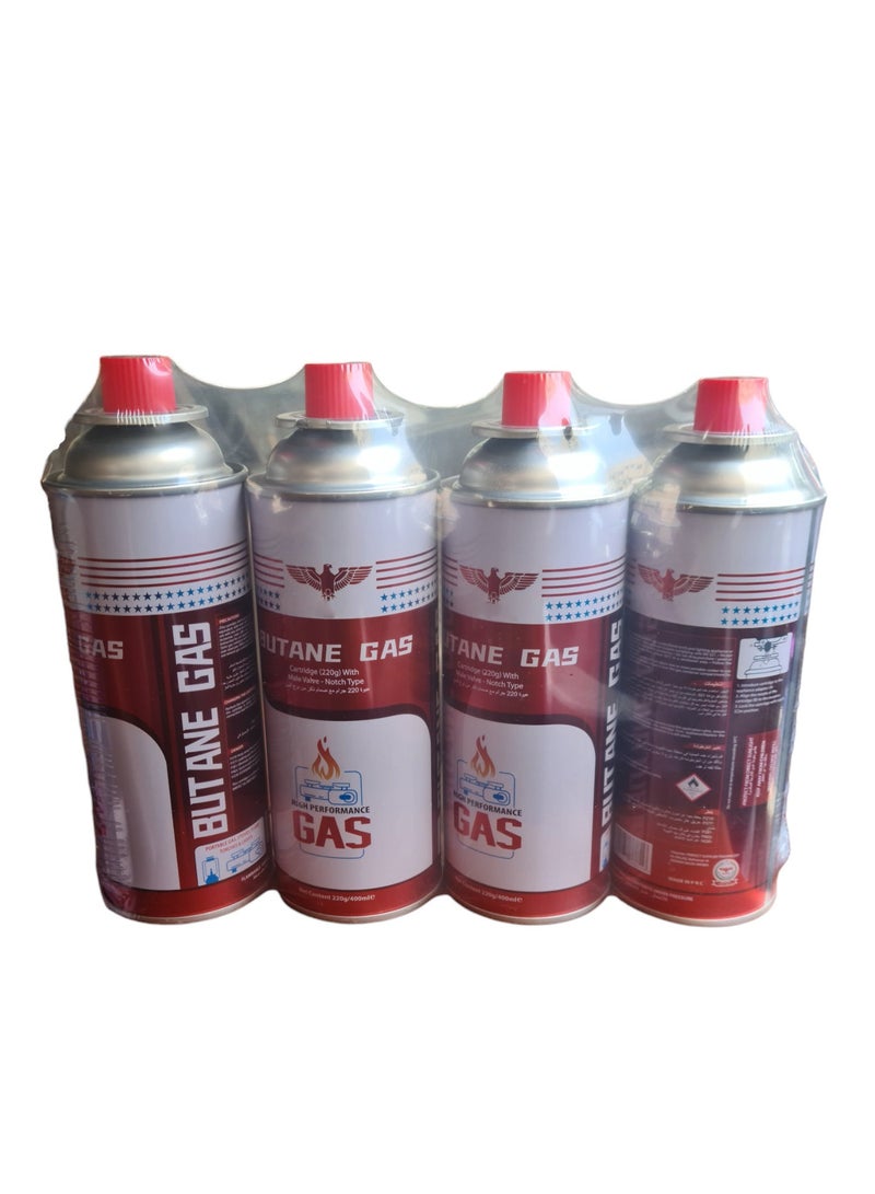 Asmaco Stove or Lighter Butane Gas 4 Pieces - Image 3