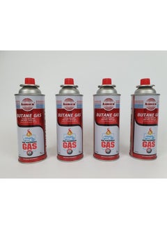 Asmaco Stove or Lighter Butane Gas 4 Pieces  - Image 1