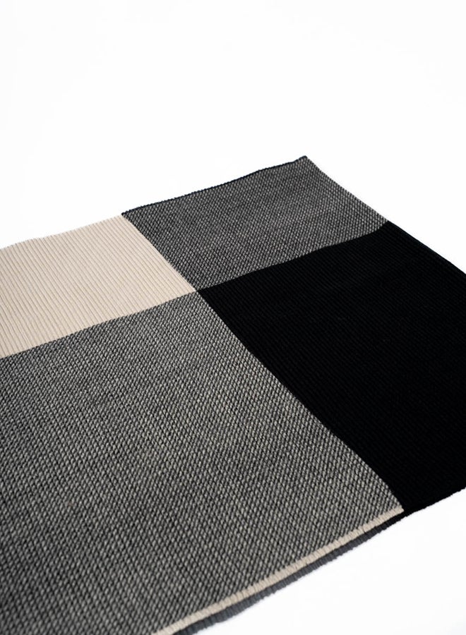 Dalydress Men Scarf Black/Grey - Image 3
