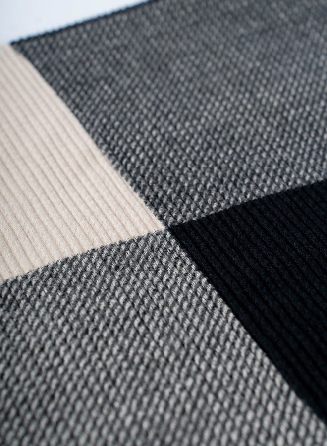 Dalydress Men Scarf Black/Grey - Image 2