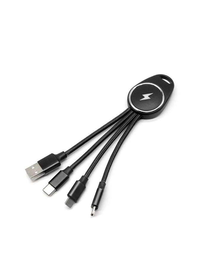 GREENMNKY USB Charging Cable 3 in 1 - Engravable - Image 2